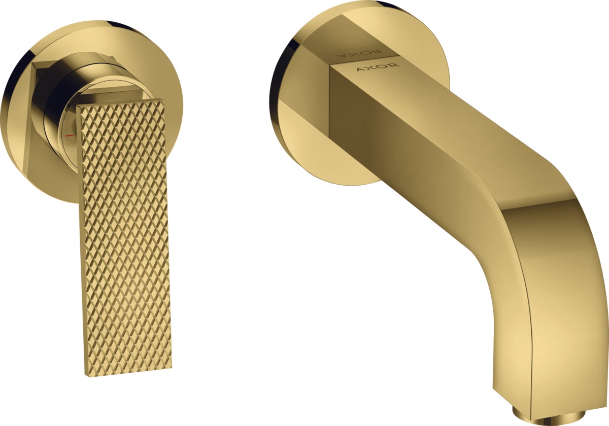 Axor Citterio mitigeur de lavabo encastrée doré 39181990