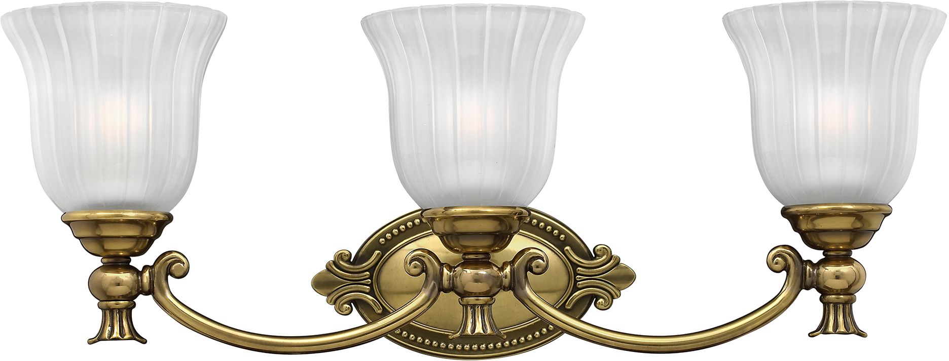 Elstead Lighting Francoise applique murale 1x3 W laiton HK-FRANCOISE3-BATH