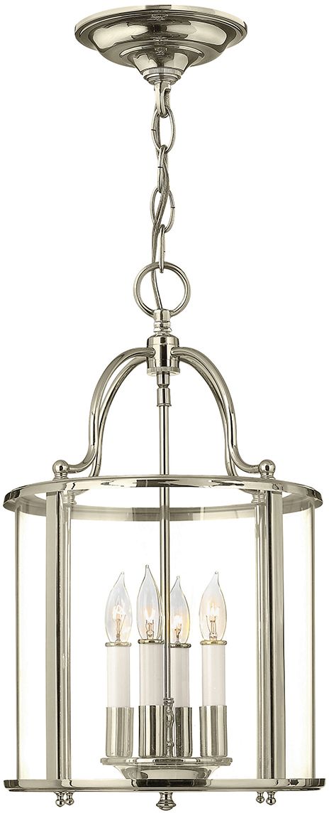 Elstead Lighting Gentry lampe suspendue 4x60 W nickel HK-GENTRY-P-M-PN