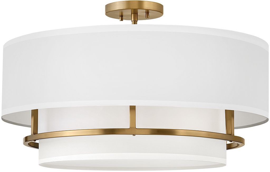Elstead Lighting Graham lampe suspendue 4x40 W laiton HK-GRAHAM-L-LCB
