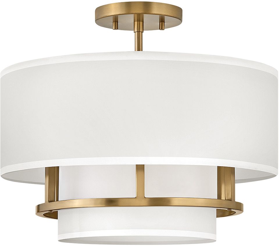 Elstead Lighting Graham lampe suspendue 3x40 W laiton HK-GRAHAM-M-LCB