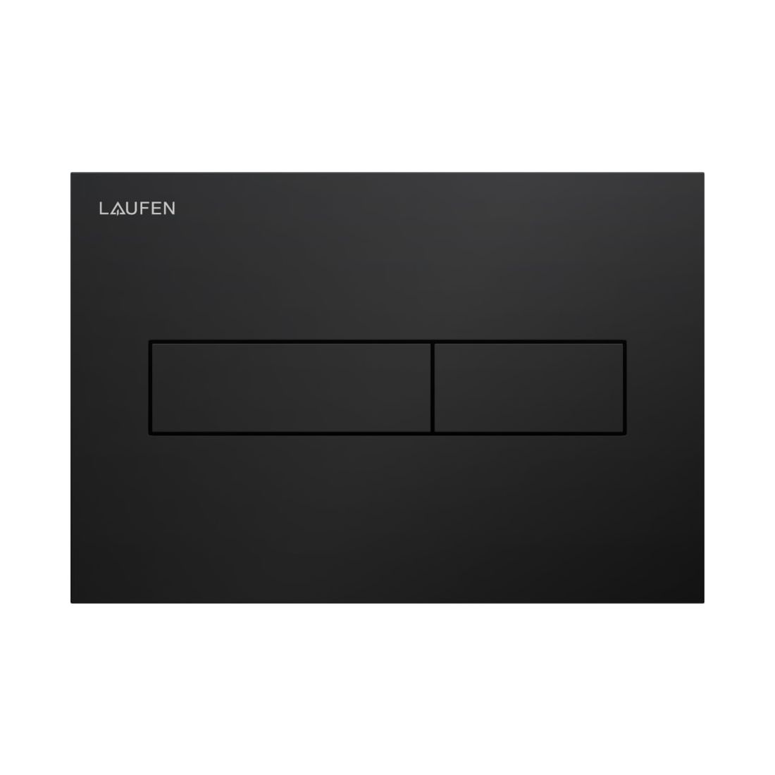 Laufen Ineo bouton de chasse d'eau pour WC noir H9001117160001