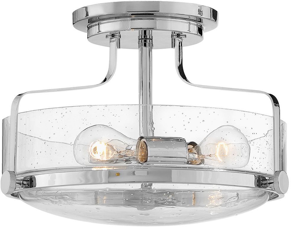 Elstead Lighting Harper plafonnier 3x60 W chrome-transparent HK-HARPER-SFS-CM-CS