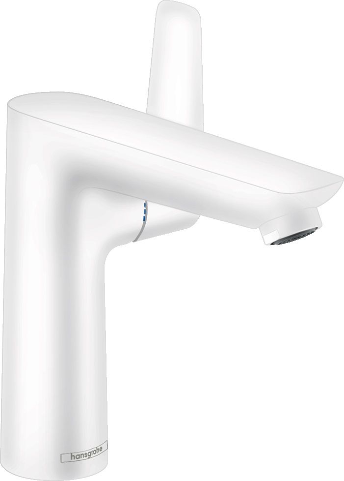 Hansgrohe Talis E mitigeur de lavabo sur pied blanc 71754700