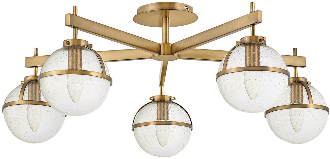Elstead Lighting Hollis plafonnier 5x40 W laiton HK-HOLLIS-5-C-HB