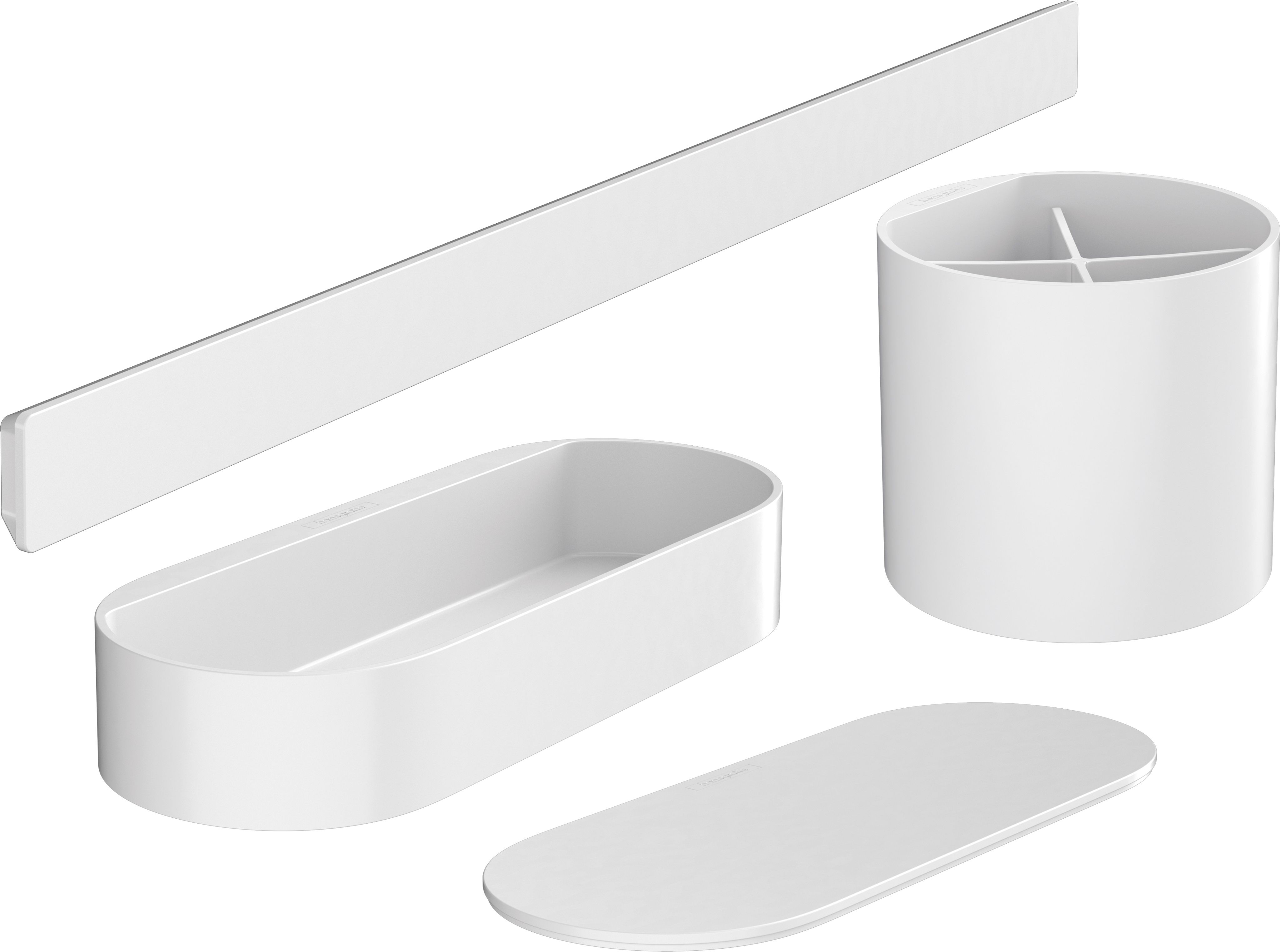 Hansgrohe WallStoris kit d’accessoires blanc 27968700