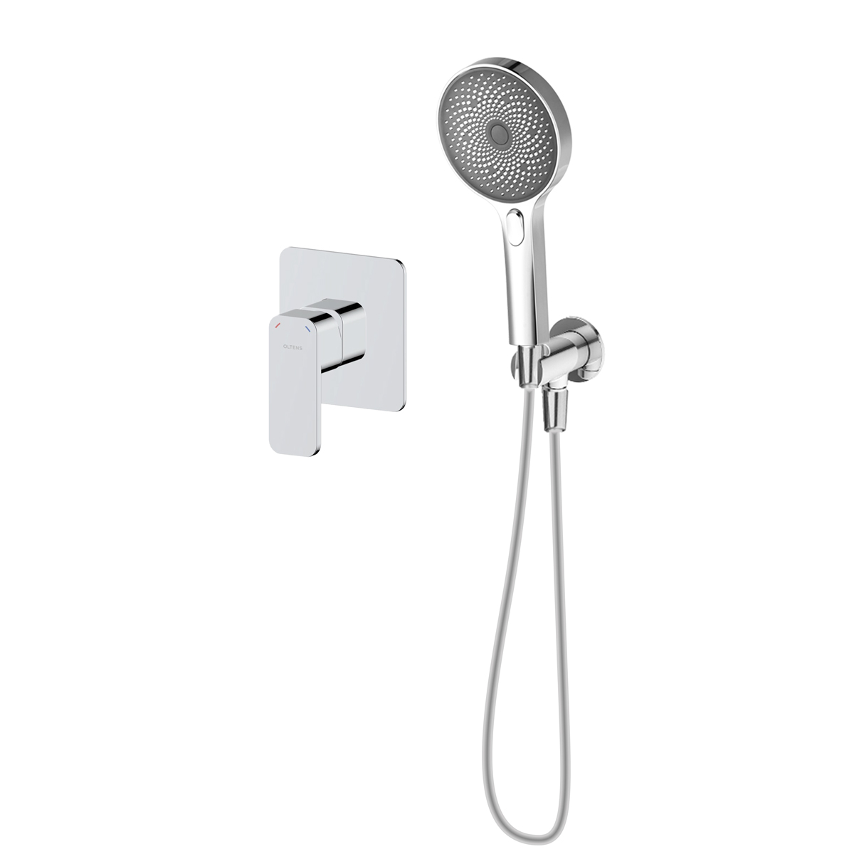 Set mitigeur de douche Oltens Hadsel 33106100, pommeau de douche Oltens Havis EasyClick 37107100, 39304100, 37200100