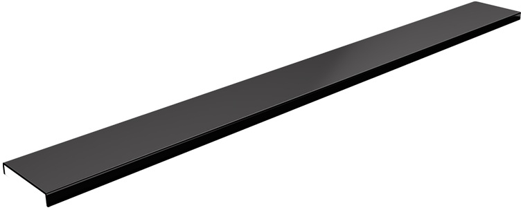 Schedpol Base Black Range couvercle de drain linéaire 60 cm noir 10.050/DPSM