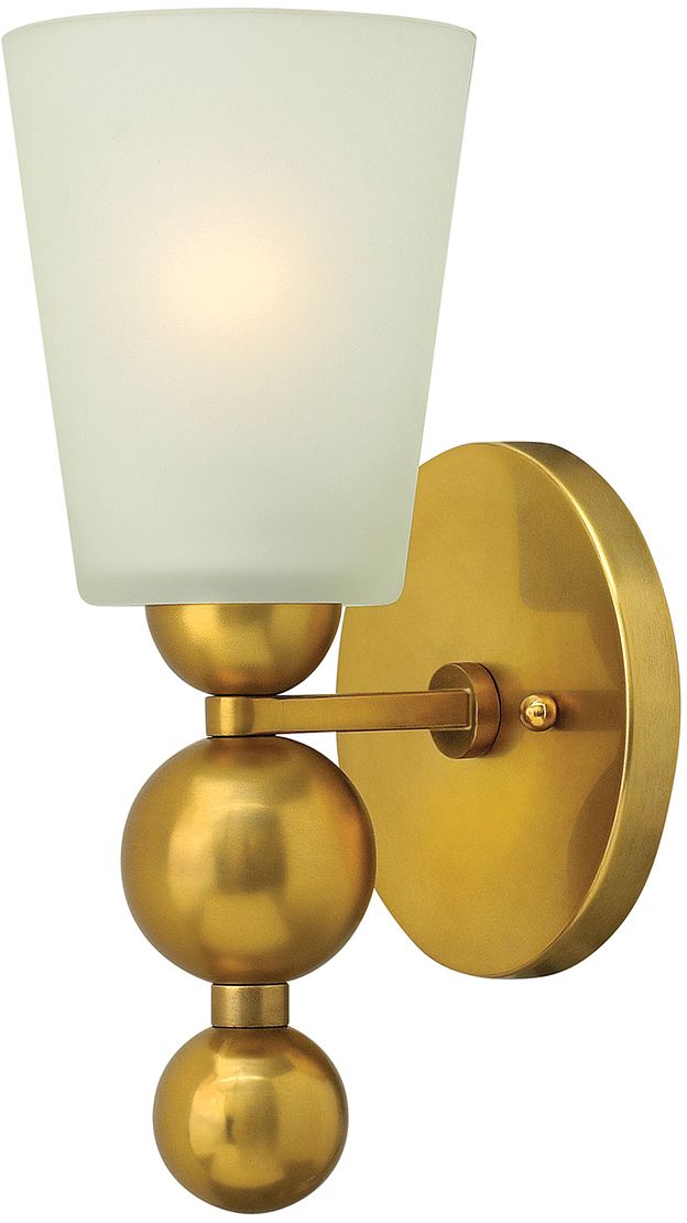 Elstead Lighting Zelda applique murale 1x60 W laiton HK-ZELDA1-VS