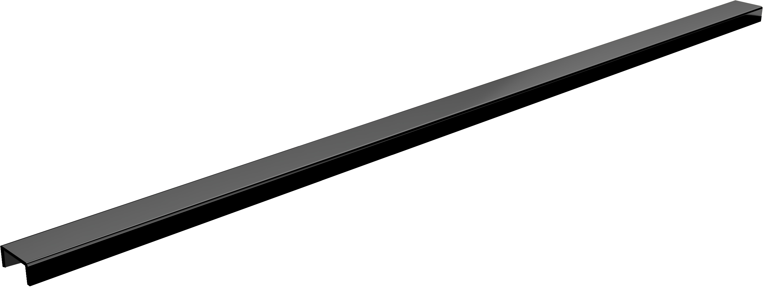 Schedpol Slim Black Range couvercle de drain linéaire 90 cm noir 10.053/SLX/DPCM