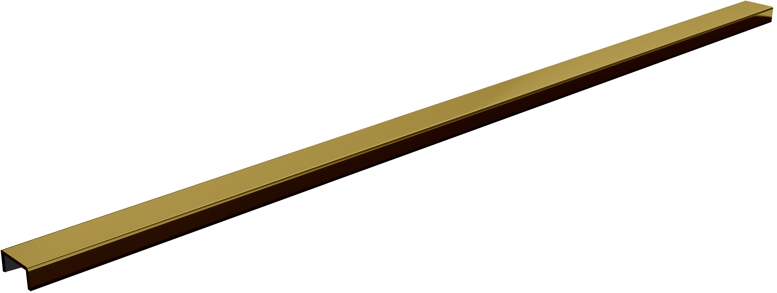 Schedpol Slim Gold Range couvercle de drain linéaire 100 cm doré 10.054/SLX/DPSCZ
