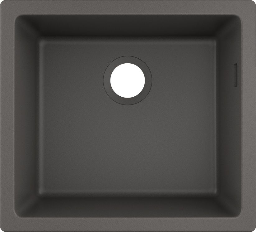 Hansgrohe S 51 évier en granit 50x46 cm gris/graphite/onyx 43431290