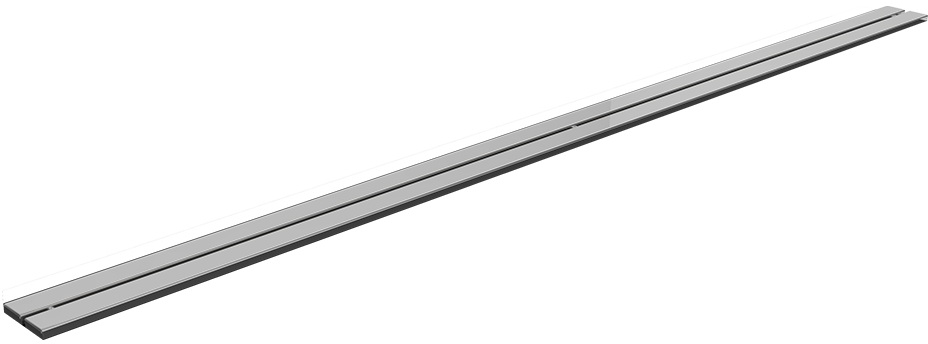 Schedpol Steel Slim Duo couvercle de drain linéaire 80 cm acier 10.052/SLX/DP