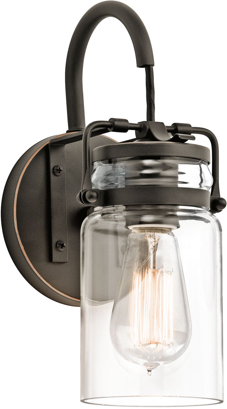 Elstead Lighting Brinley applique murale 1x60 W marron KL-BRINLEY1-OZ