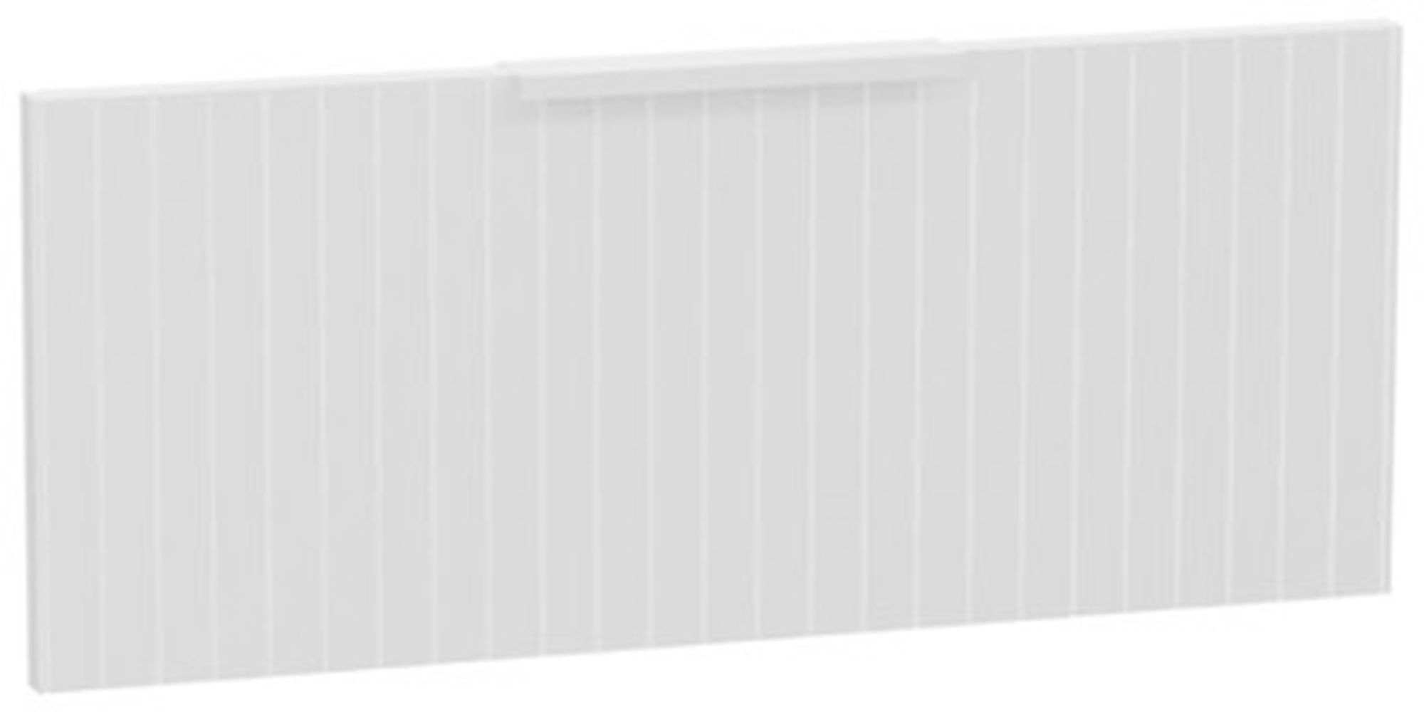 Excellent Tuto 2.0 façade d’armoire 60x2x24.6 cm sous-lavabo suspendu blanc MLEX.2151.600.03.WH