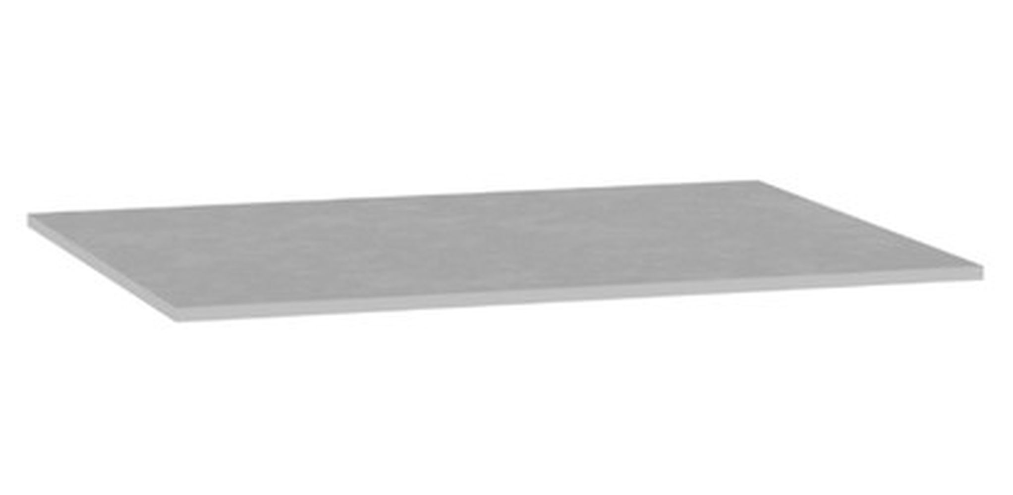 Excellent Tuto 2.0 plan de travail suspendu 120x46.5 cm gris MLEX.2116.1200.SJ