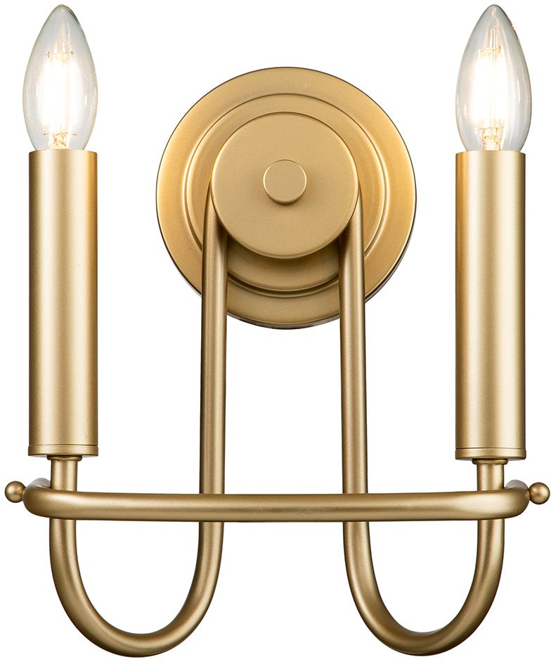 Elstead Lighting Capitol Hill applique murale 2x40 W laiton KL-CAPITOL-HILL2-PNBR