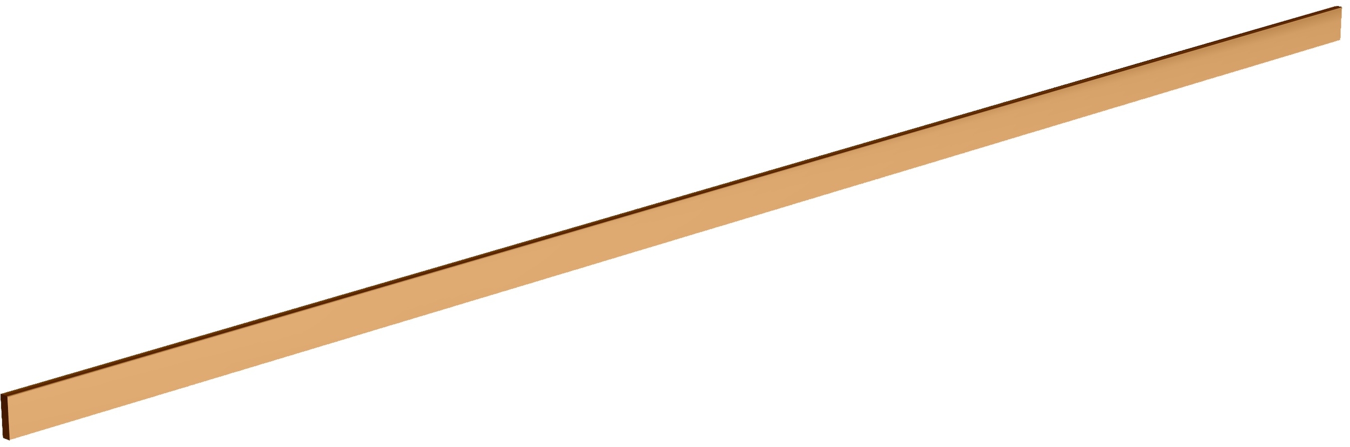 Schedpol Slit Copper couvercle de drain linéaire 100 cm cuivre 10.054/BV/DPM