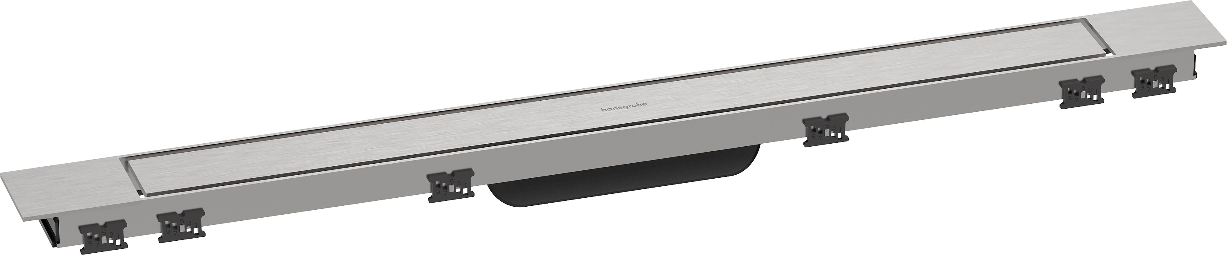 Hansgrohe RainDrain Match Plus élément extérieur d’évacuation 80 cm acier 56215800