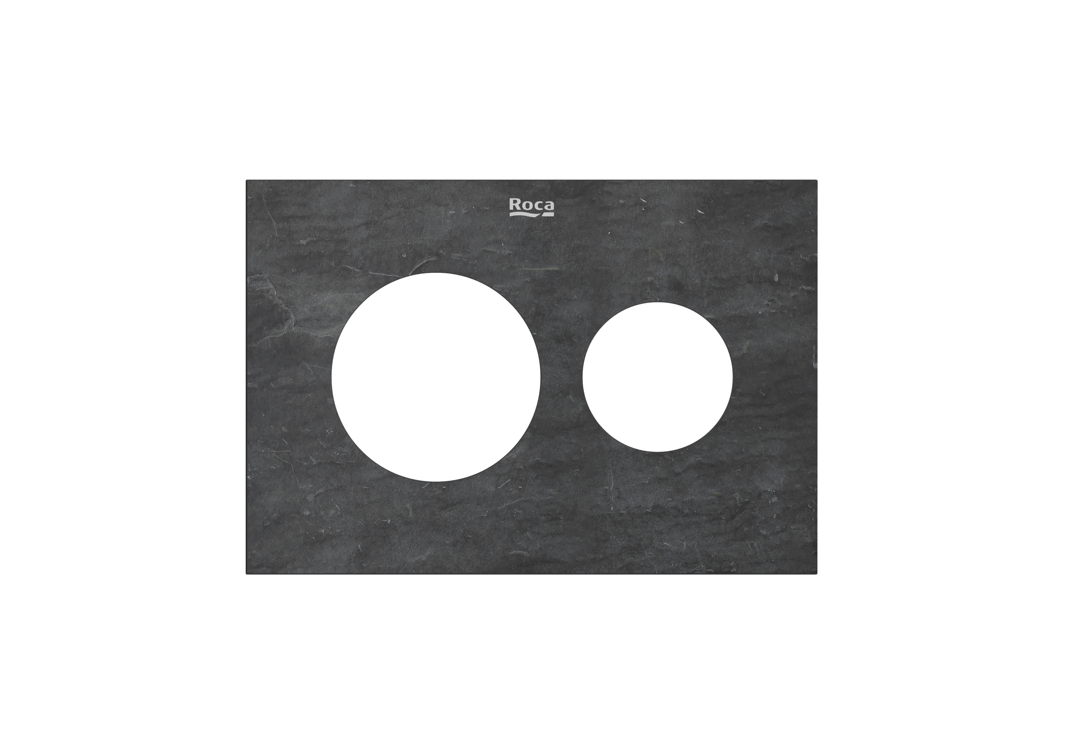 Roca Duplo S plaque de commande de chasse d'eau pour WC || A8905233SS