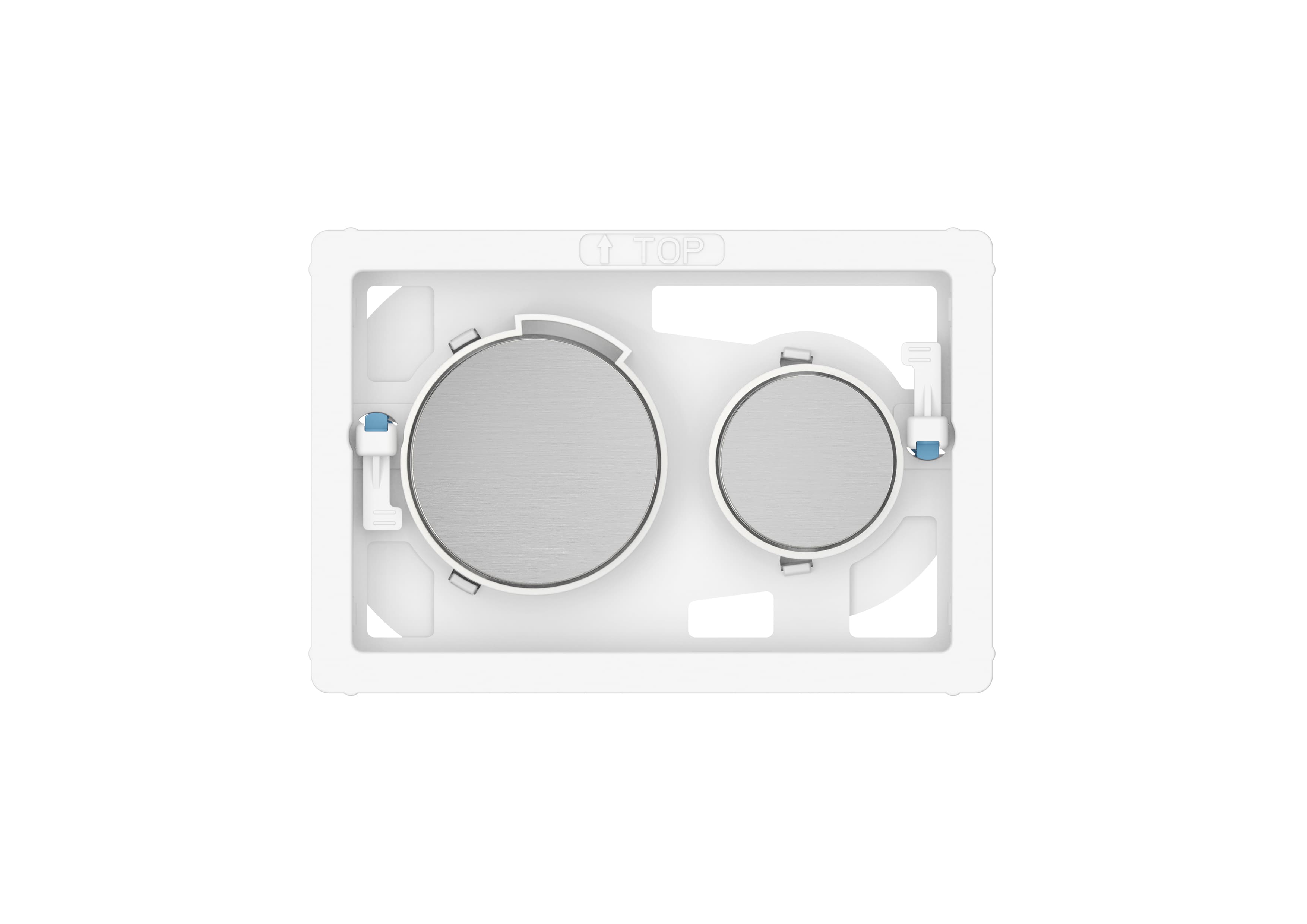Roca Duplo S mécanisme de bouton poussoir pour WC || A890423304