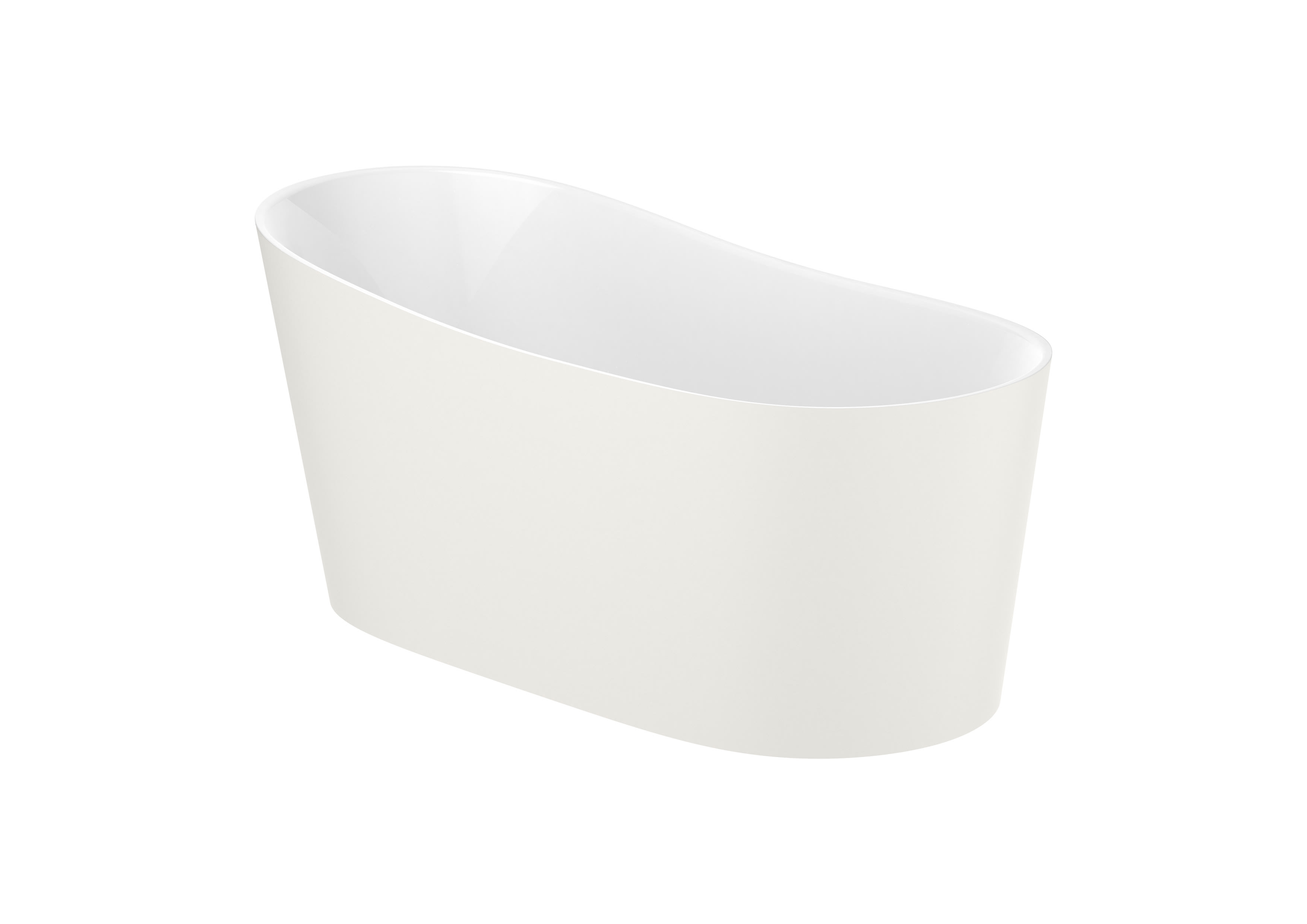 Roca Maui baignoire autoportante 150x70 cm ovale blanc-bicolore A2484990B0