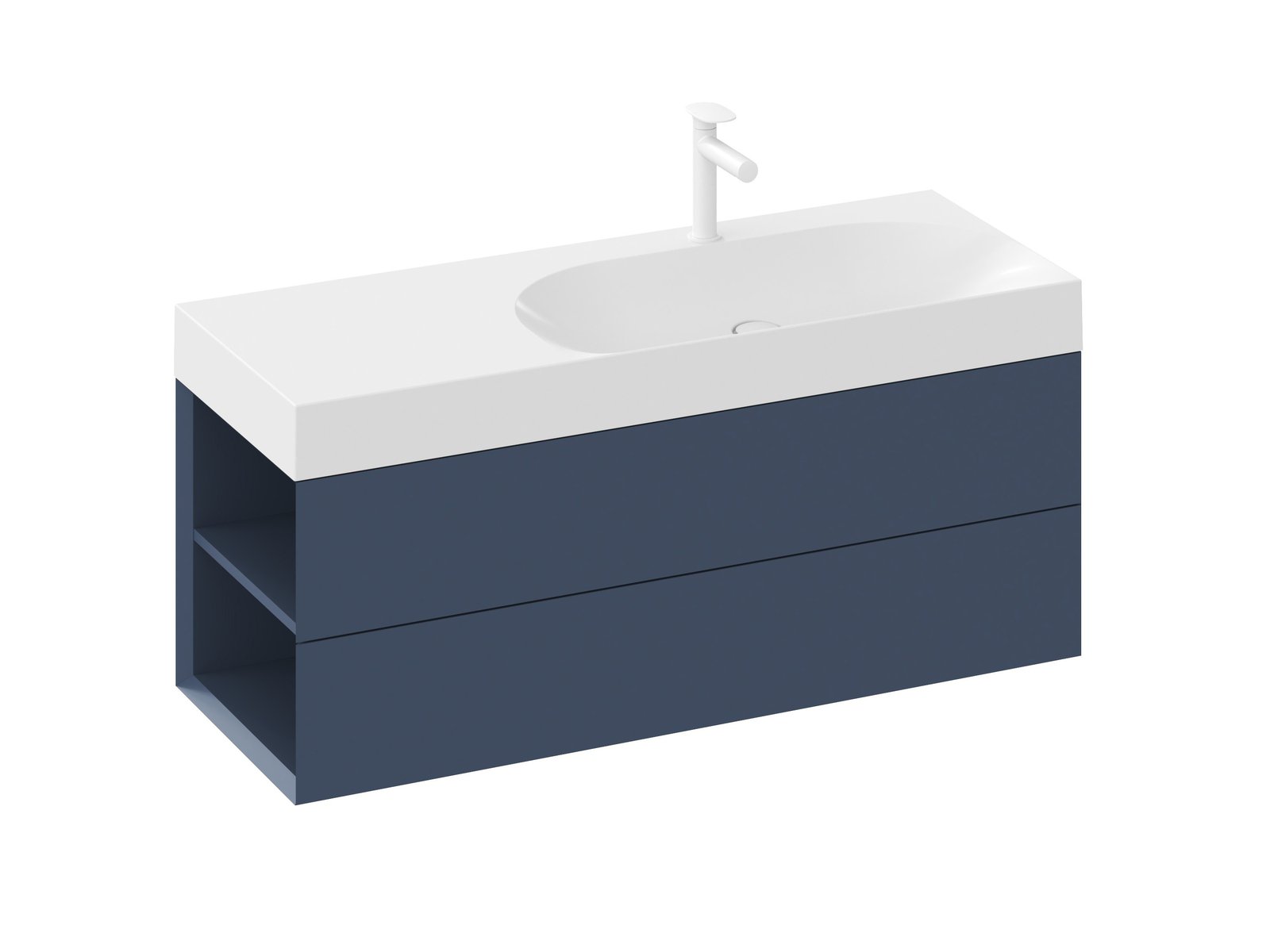 Ravak Lite armoire 120x45x43 cm sous-lavabo suspendu noir X000001881