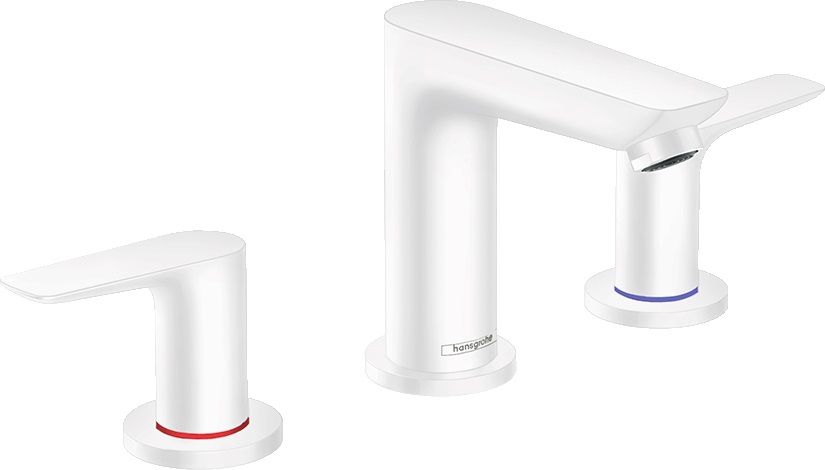 Hansgrohe Talis E mitigeur de lavabo sur pied blanc 71733700