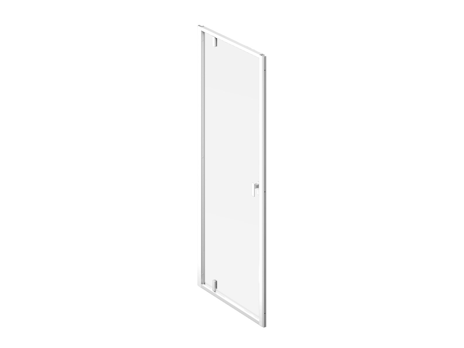 Ravak Nexty porte de douche 80 cm à ouverture basculante blanc mat/verre transparent 03O40E01Z1