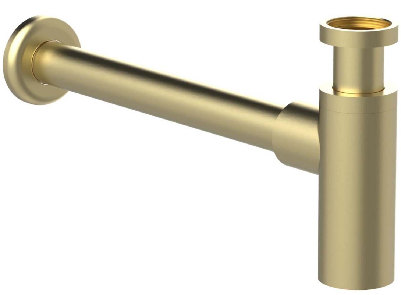 Roca Aqua demi-siphon pour lavabo en bouteille doré A5064070VA