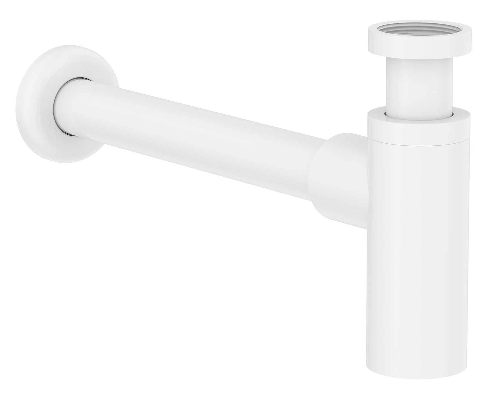 Roca Aqua demi-siphon pour lavabo en bouteille blanc A5064070B0