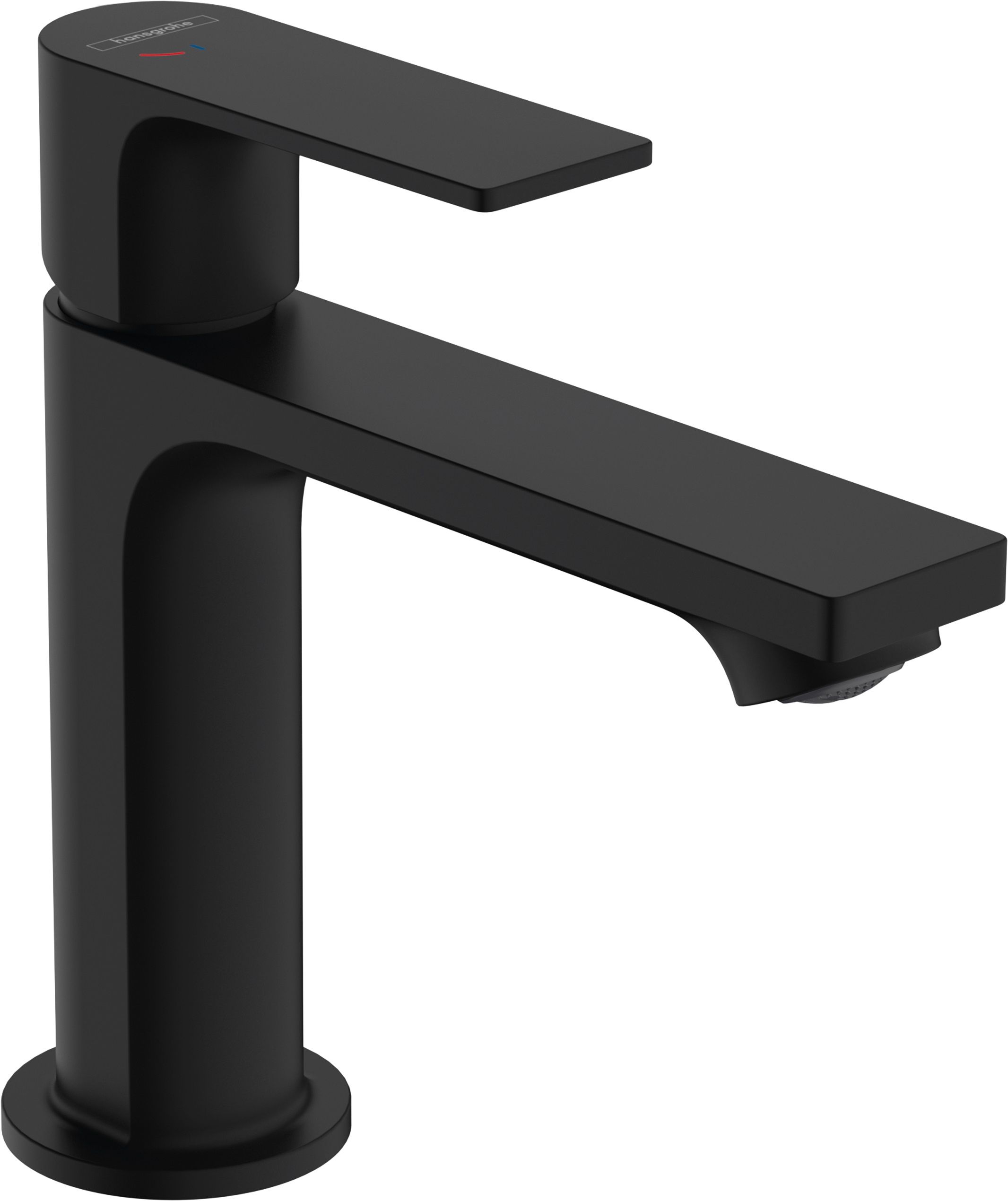 Hansgrohe Rebris E mitigeur de lavabo sur pied noir 72589670