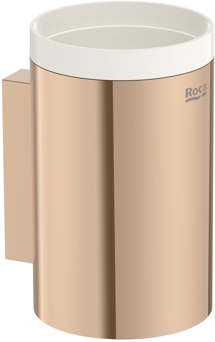 Roca Hotel's gobelet pour brosses à dents doré A817595RG0