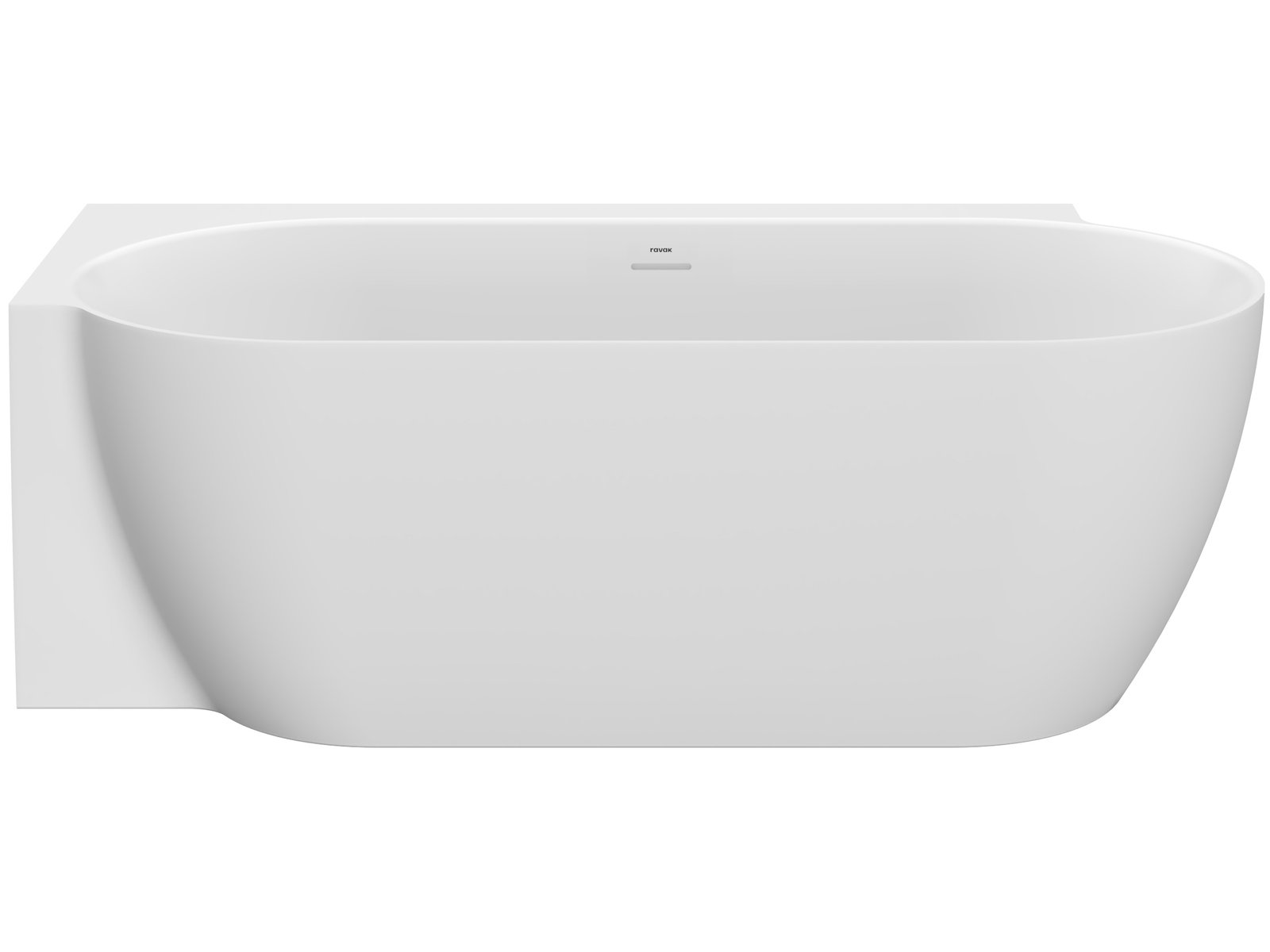 Ravak Freedom Corner II Tec baignoire d’angle 175x86 cm ovale bicolore CC91800000