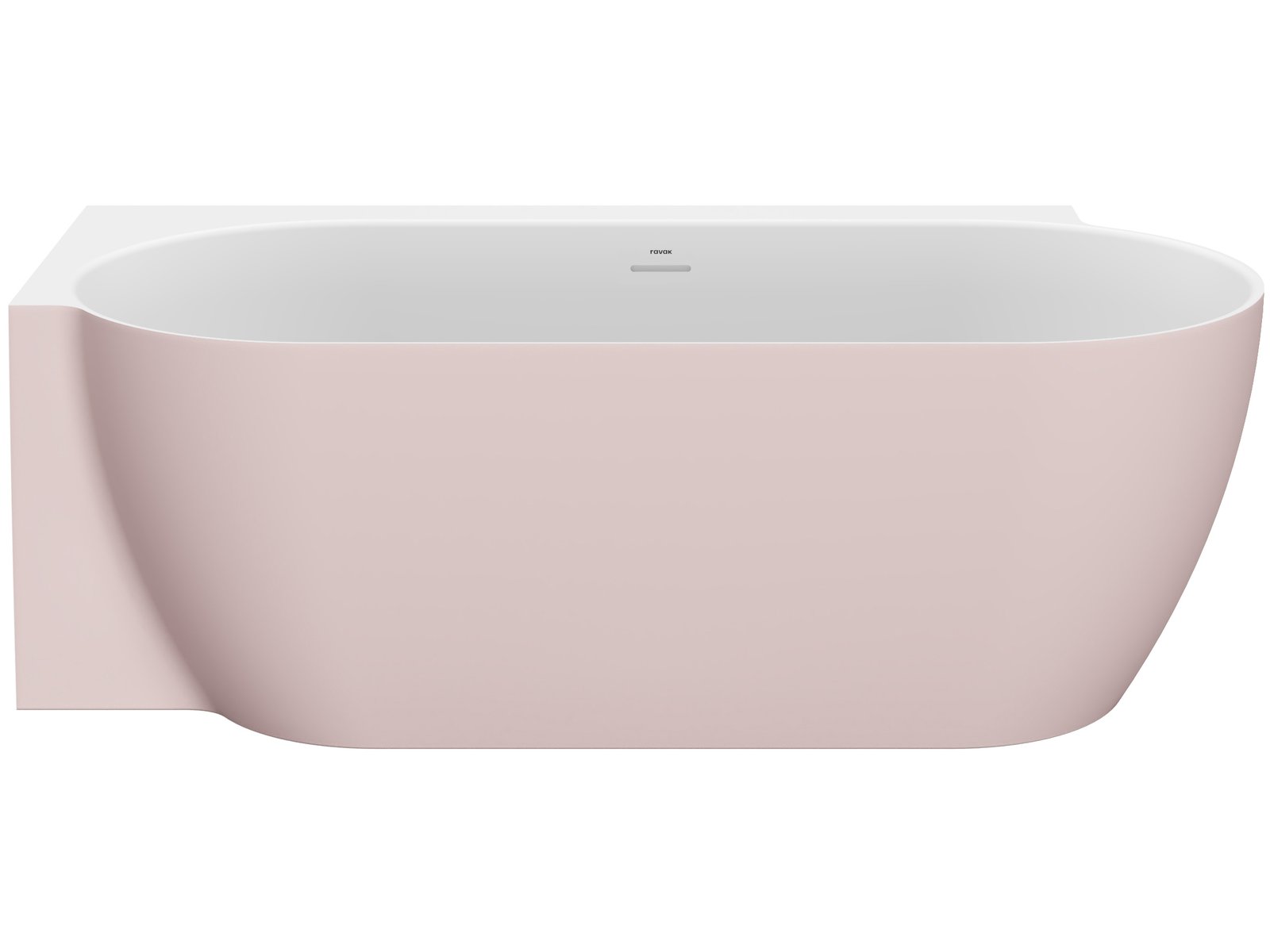 Ravak Freedom Corner II Tec baignoire d’angle 175x86 cm ovale bicolore CC91600000