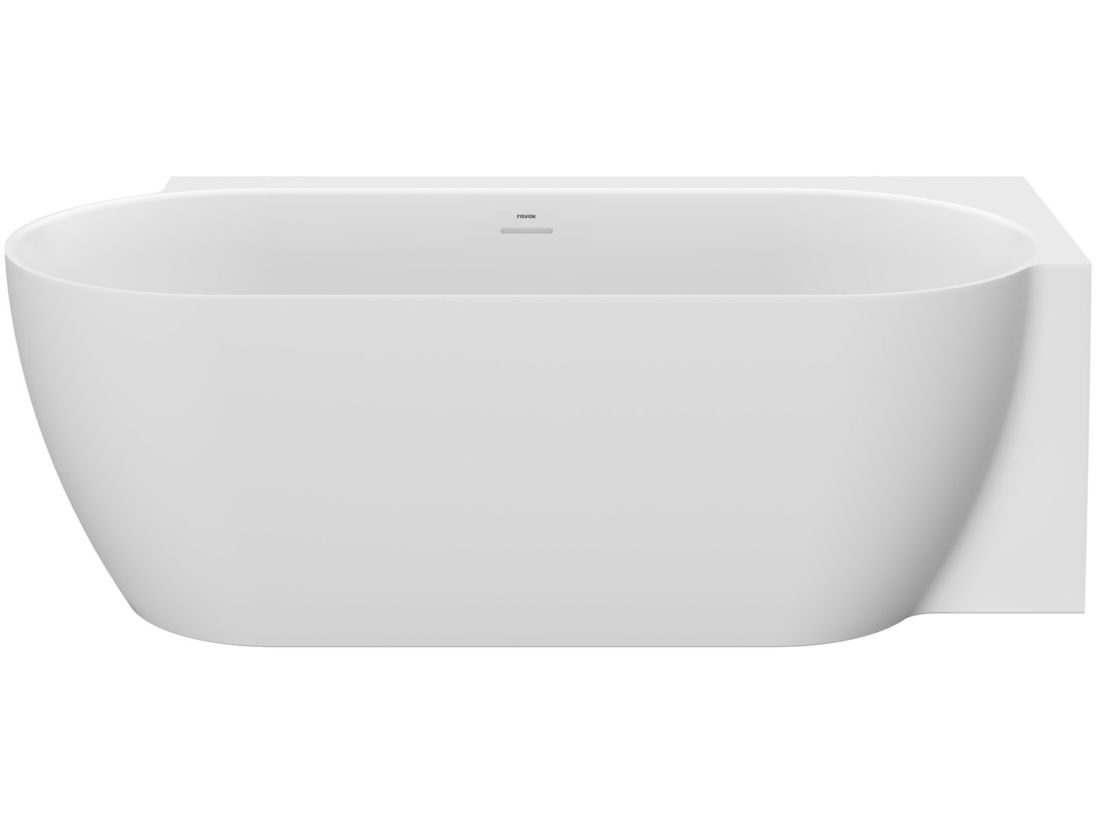 Ravak Freedom Corner II Tec baignoire d’angle 175x86 cm ovale bicolore CC81800000