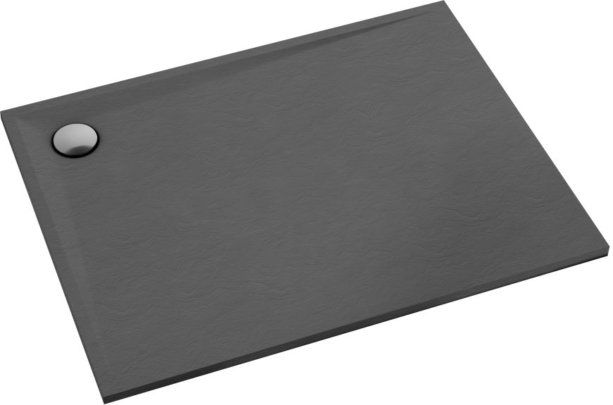 Schedline Libra Anthracite Stone receveur de douche rectangulaire 100x90 cm anthracite 3SP.L1P-90100/A/ST