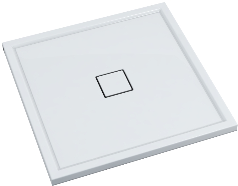 Schedline Erida receveur de douche carré 100x100 cm blanc 3SP.E4K-100100