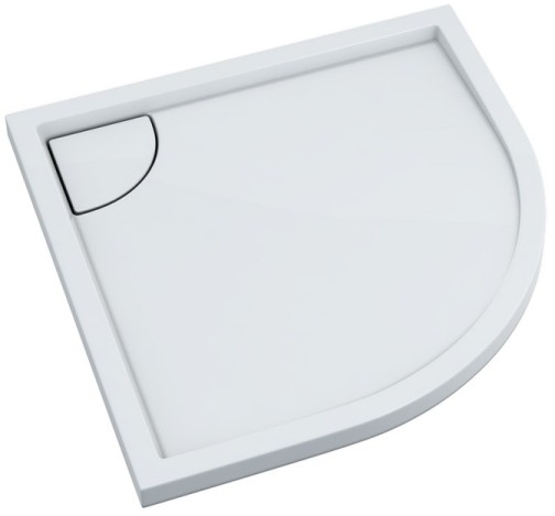 Schedline Erida receveur de douche semi-circulaire 100x100 cm blanc 3SP.E4O-100100
