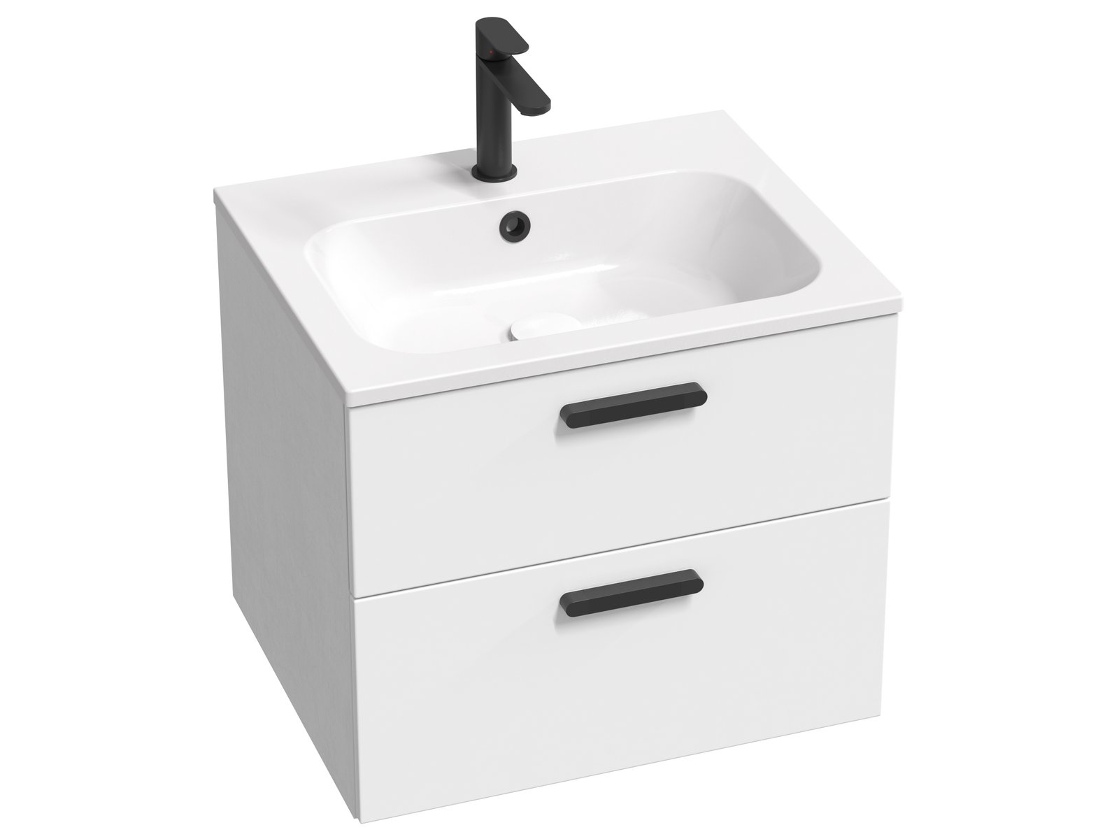 Ravak Chrome armoire 60x49x50 cm sous-lavabo suspendu blanc X000001744