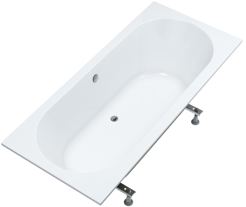 Schedline Celestia baignoire rectangulaire 180x80 cm blanc 3WSP.C1P-18080