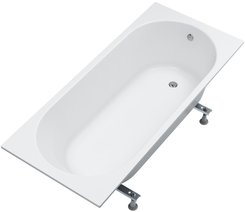 Schedline Solia baignoire rectangulaire 170x70 cm blanc 3WST.S1P-17070