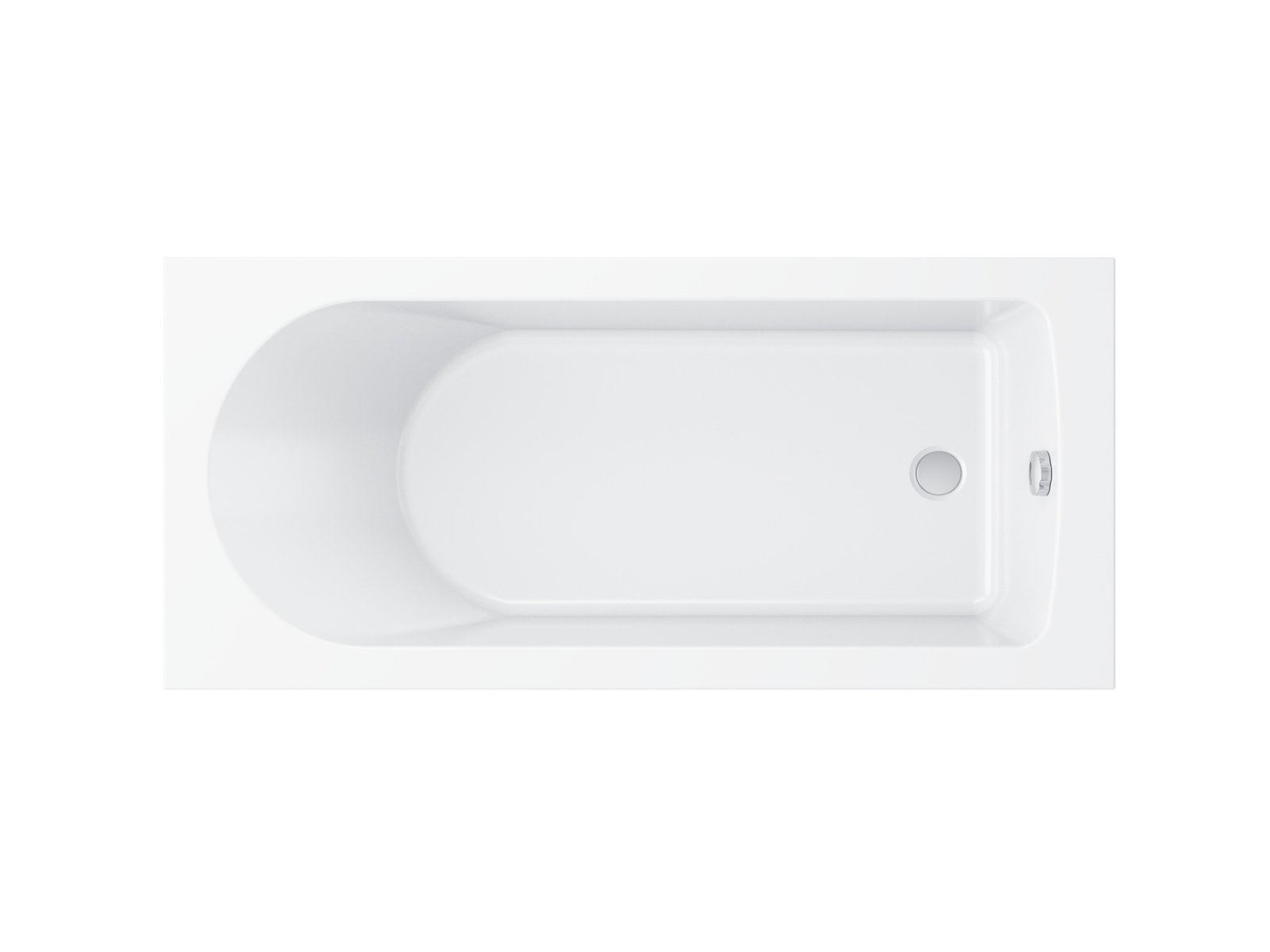 Ravak Flow baignoire rectangulaire 180x80 cm blanc XC00100116