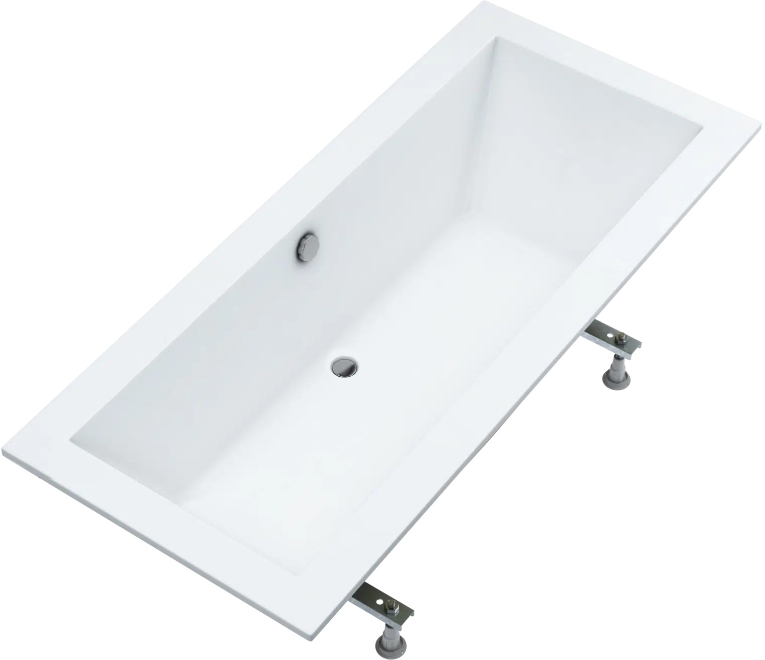Schedline Vinca 2.0 baignoire rectangulaire 180x80 cm blanc 3WST.V3P-18080
