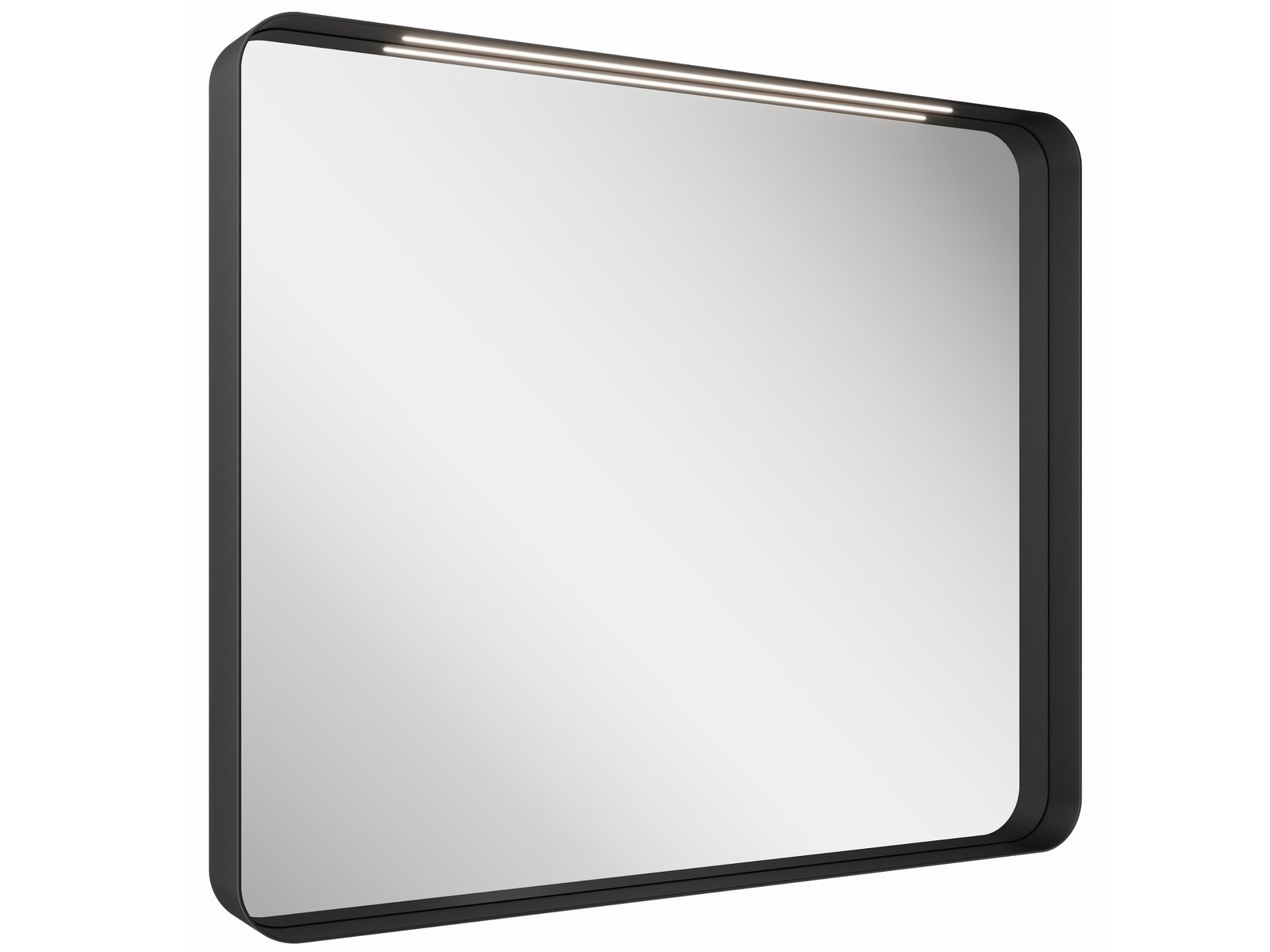 Ravak Strip miroir 90.6x70.6 cm rectangulaire avec éclairage noir X000001572
