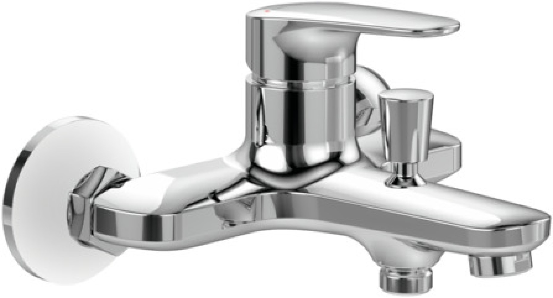 Villeroy & Boch O.Novo Start mitigeur bain-douche murale chrome TVT10550111061