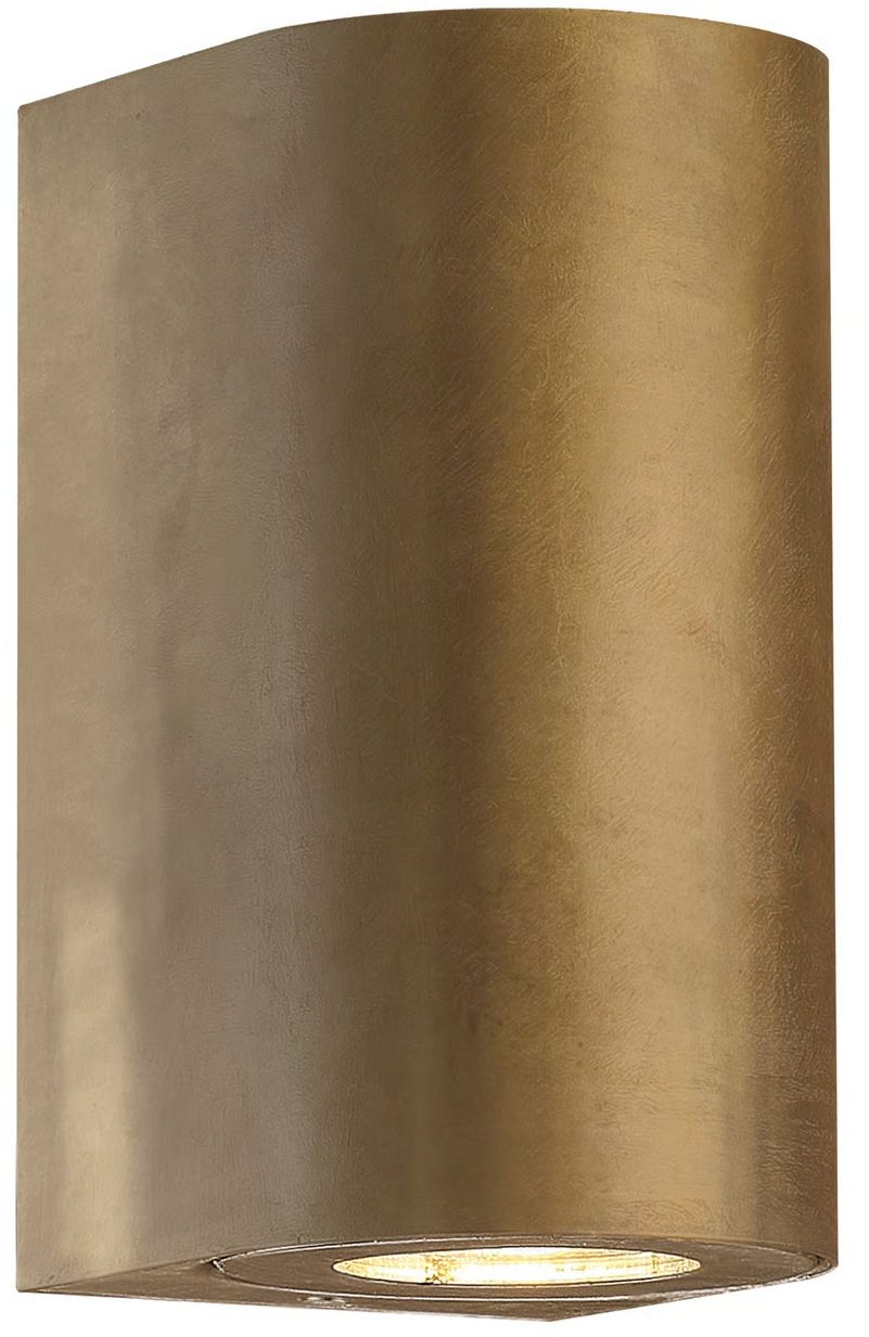 Nordlux Canto Maxi applique murale extérieure 2x28 W laiton 49721035