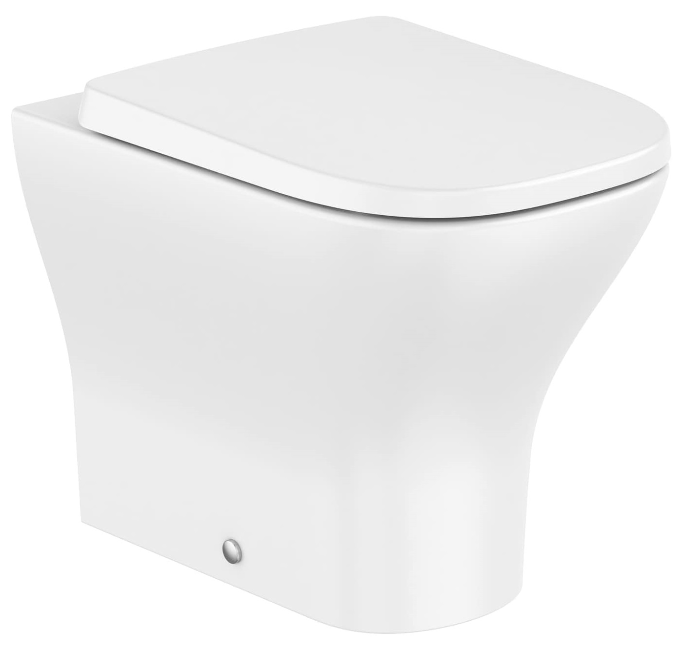 Roca Optica cuvette de wc sur pied oui oui blanc brillant A347V15000