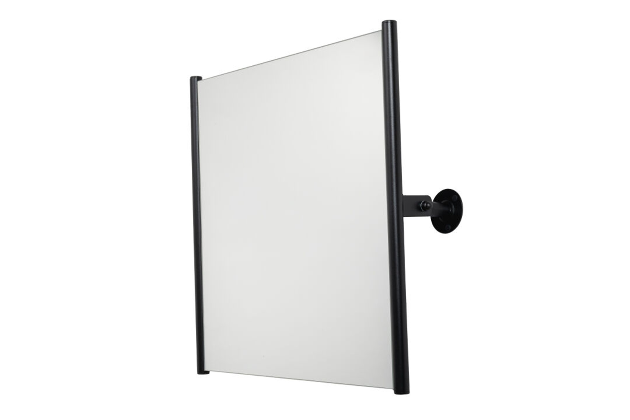 Faneco Med miroir 60x60 cm carré noir S25LUSWCR