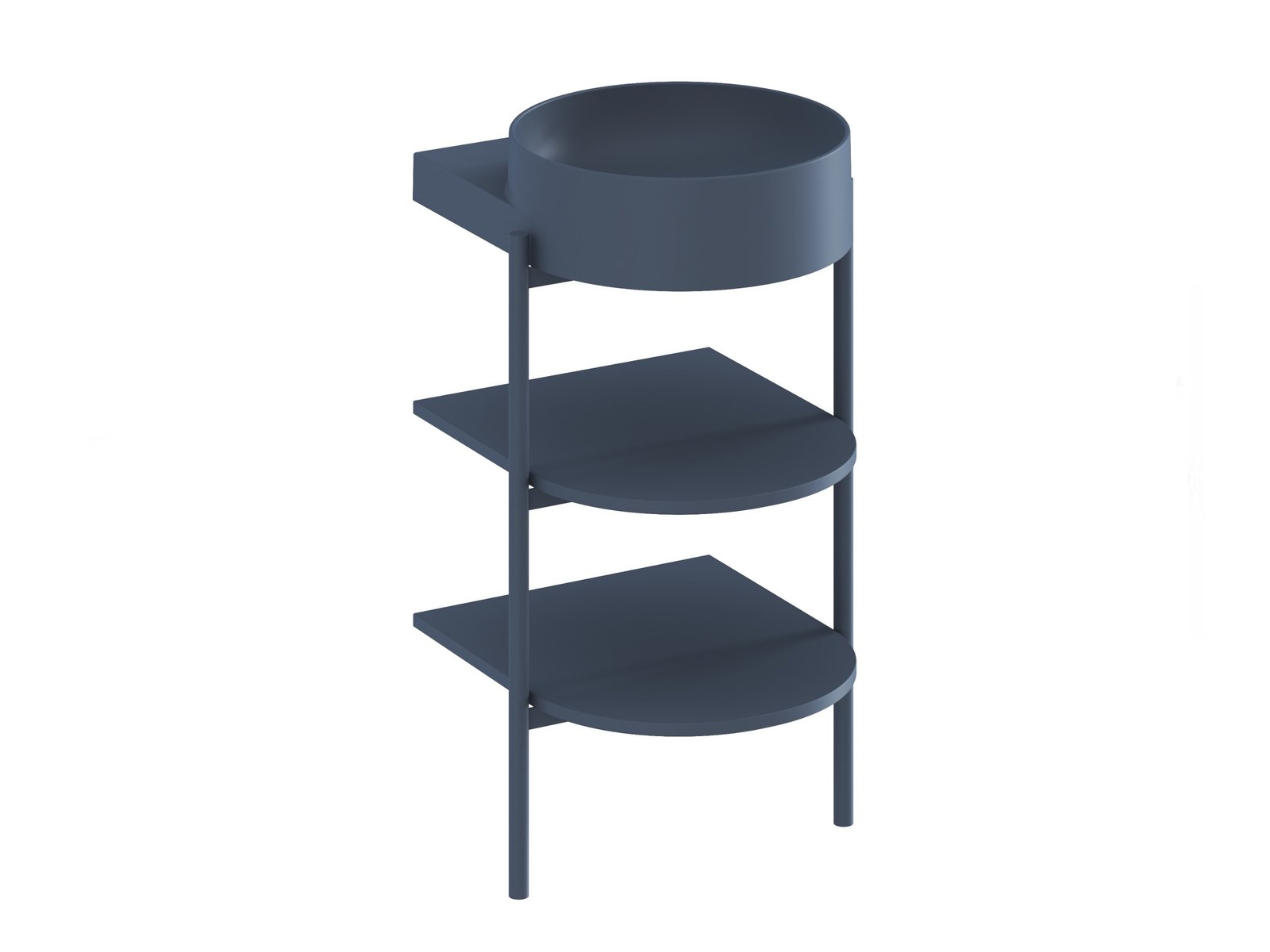 Ravak Yard console 46.8x49.5x76.5 cm sous-lavabo sur pied D800007004